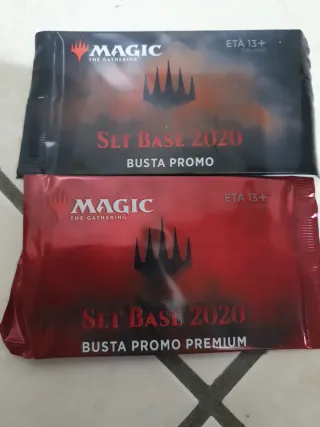 Magic Set Base 2020 Busta Promo + Premium