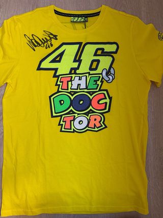 Camiseta Rossi 46 The Doctor Firmada