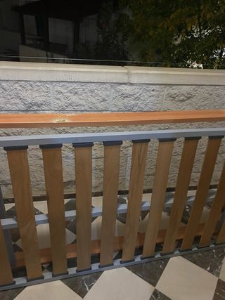 Somier 90x190 Madera Clara