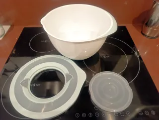 Cuenco mezclador con tapa