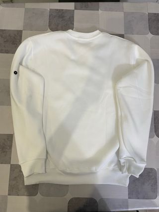Sudadera Stone Island Blanca Talla S