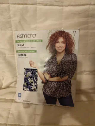 Blusa Esmara Talla 52 Tejido Natural