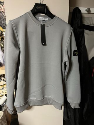 Sudadera Stone Island Gris