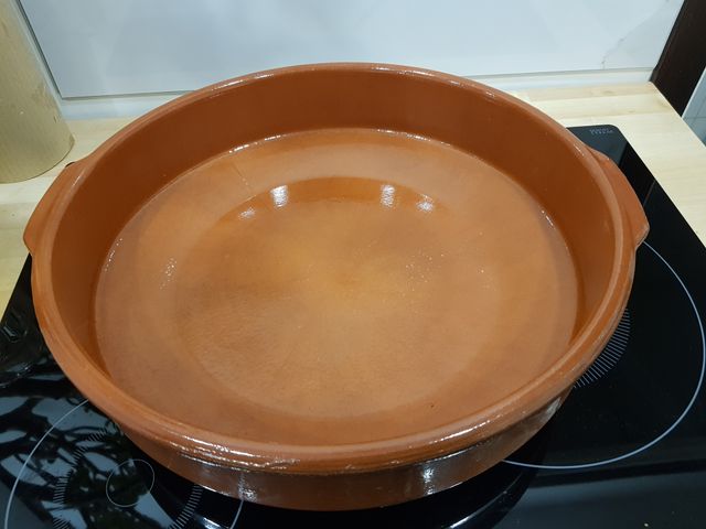 Cazuela 40 cm de barro para cocina