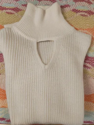 Maglione caldo bianco