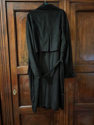 Zara Trench Donna Nero