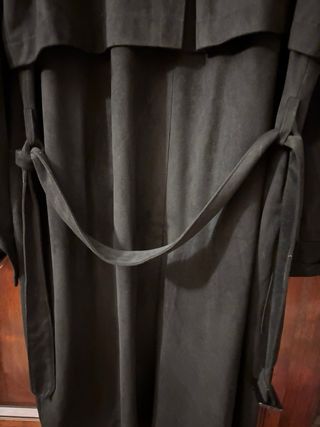 Zara Trench Donna Nero