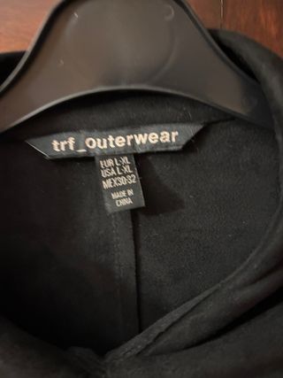 Zara Trench Donna Nero