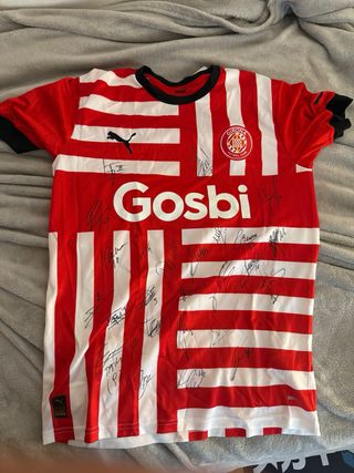 Camiseta Girona FC Firmada por Jugadores