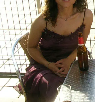 Vestido de fiesta Lexus Talla M Morado