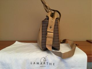 Bolso Lamarthe Camel Piel