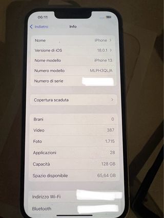 iPhone 13 128 GB Rosa
