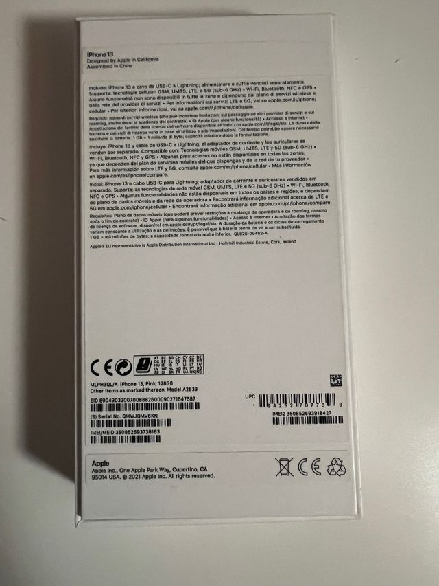 iPhone 13 128 GB Rosa