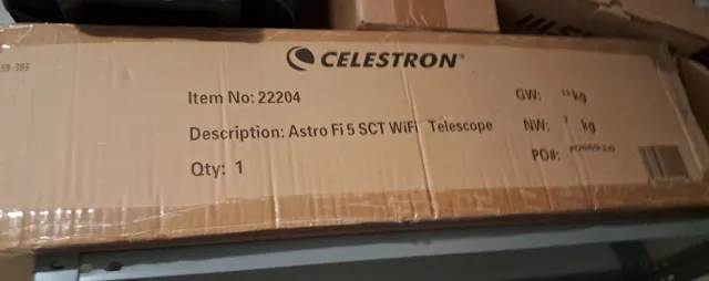 Telescopio Celestron Astro Fi 5 SCT WiFi