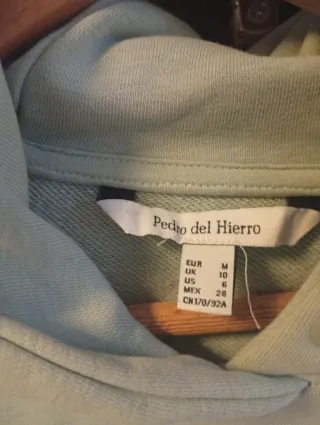 Sudadera Pedro del Hierro verde