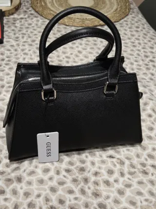 Bolso de mano Guess negro