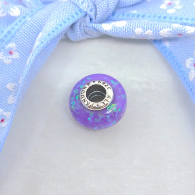 CHARM OPALESCENTE MURANO LILA