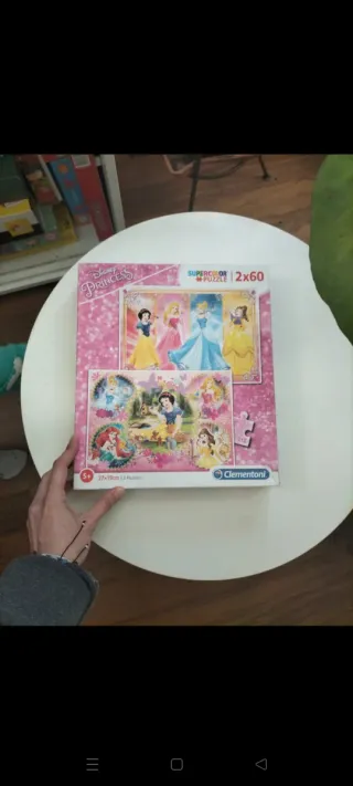 Puzzle Disney Princess 2x60 pezzi
