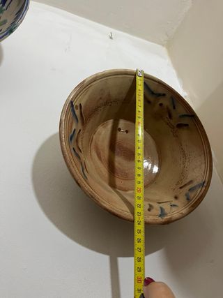 2 Platos Cerámica Decorativos