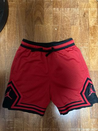 Pantalones Cortos Jordan Rojos y Negros