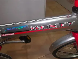 Bicicleta Monty F18 plegable
