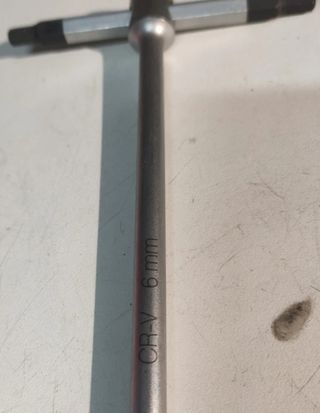 CHIAVE ESAGONALE T SCORREVOLE CR-6x210mm