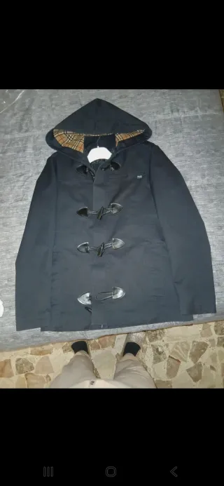 Giacca Montgomery Nera cerniera da sostituire