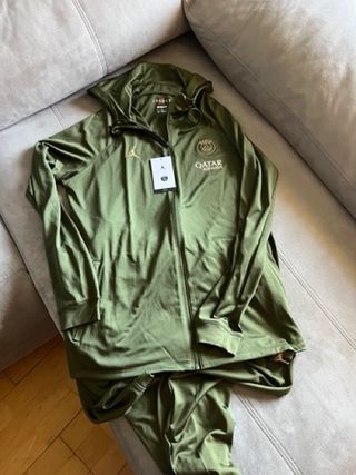 Chándal fútbol PSG Nike Verde Talla XL Nuevo