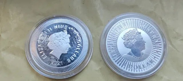 Monedas BUHO y KANGURO 2021