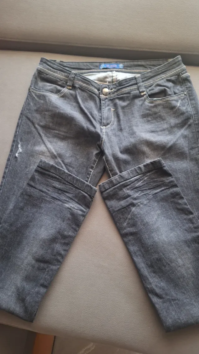 Pantalón vaquero gris Pimkie mujer talla 44