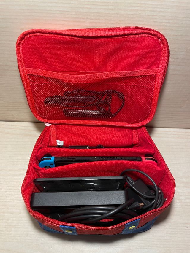Funda Transporte Nintendo Switch Roja