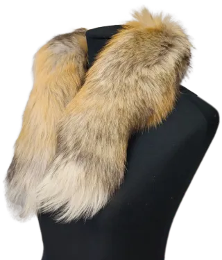 Cuello de zorro, bufanda de zorro.Nuevo a estrenar