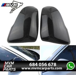 Carcasas de espejo look fibra de Carbono para BMW