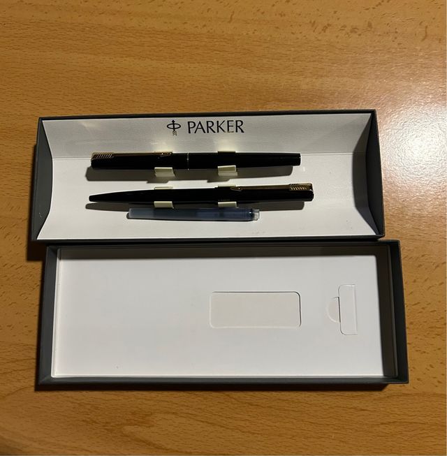 Conjunto Estilográfica y Bolígrafo Parker 15