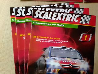 Scalextric fascículos Campeones de Rally