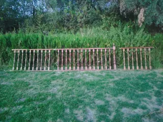 Barandillas de madera rústicas