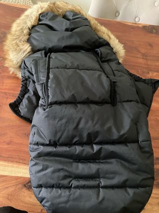 Saco para carrito de bebé negro