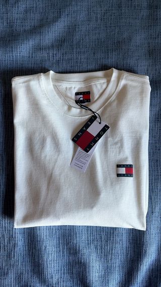 Camiseta Tommy Jeans Blanca Talla M
