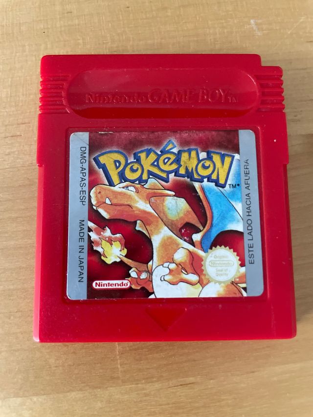 Pokemon Rojo Game Boy DMG-APAS-ESP