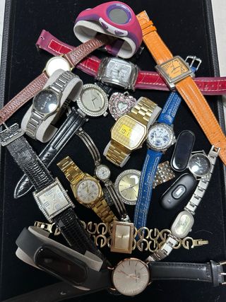 Lote de 20 relojes vintage