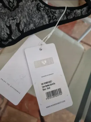 Sujetador deportivo Women's Best estampado