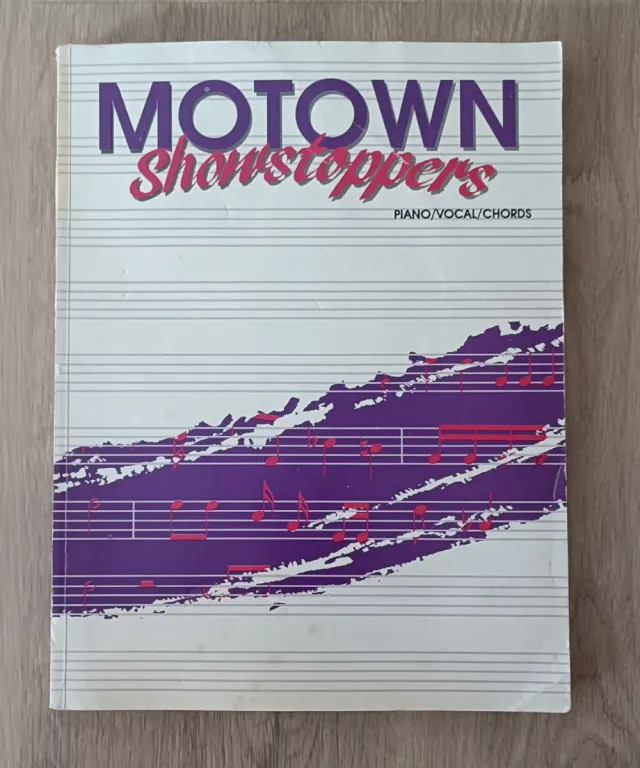 Libro de partituras Motown Showstoppers