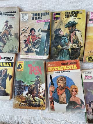 novelas vaqueros Estefanía, 