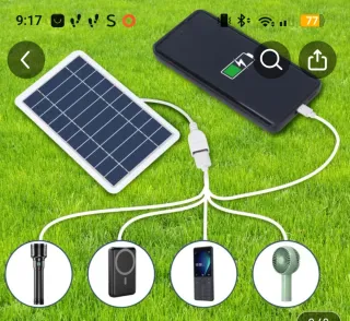 Cargador Solar Portátil