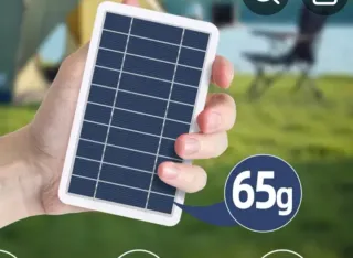 Cargador Solar Portátil