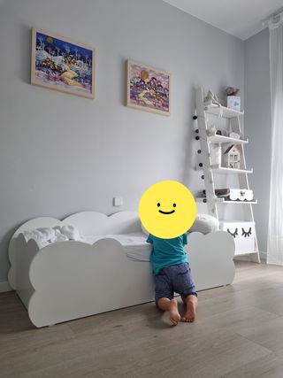 Cama Montessori Nube Blanca 70x140