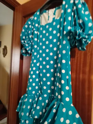 Traje de flamenca lunares