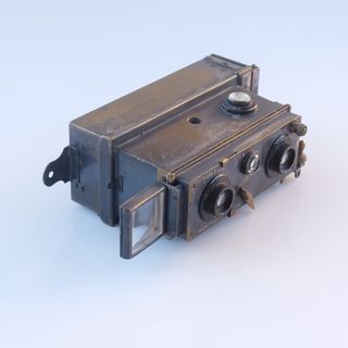 Cámara Estereoscópica Verascope antigua
