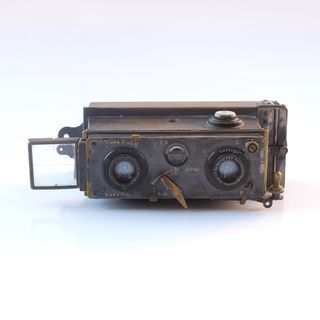 Cámara Estereoscópica Verascope antigua