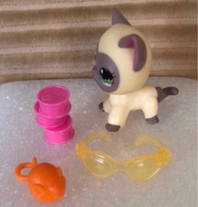 Littlest Pet Shop Gato Siamés #1116